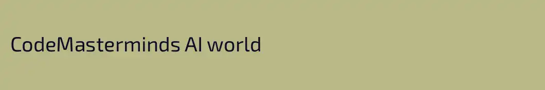 CodeMasterminds AI world